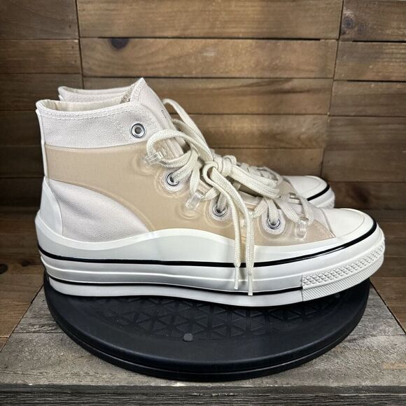 Converse Womens Size 9.5 Chuck Taylor All Star High Top 70 x Kim Jones Ivory - Picture 1 of 12